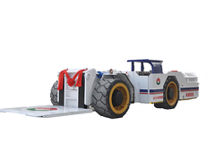 कोयला खदानों के लिए WCJ55E चाकू प्लेट हैंडलिंग ट्रक